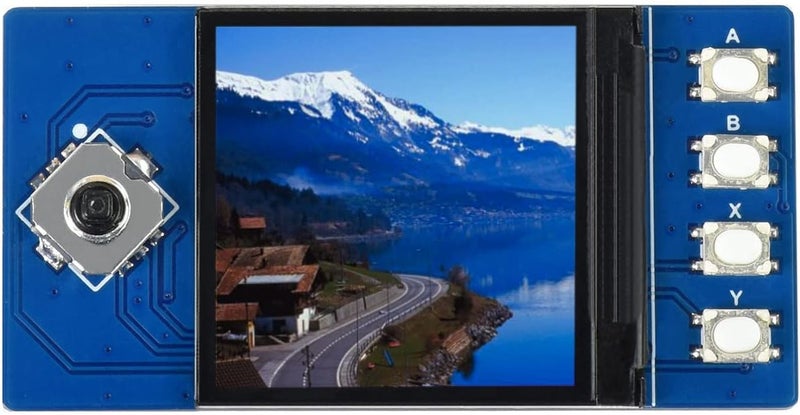 Waveshare 1.3inch LCD Display Module for Raspberry Pi Pico 65K RGB Colors 240×240 Pixels SPI Interface Comes with Raspberry Pi Pico C/C++ and MicroPython Demo - Image 5